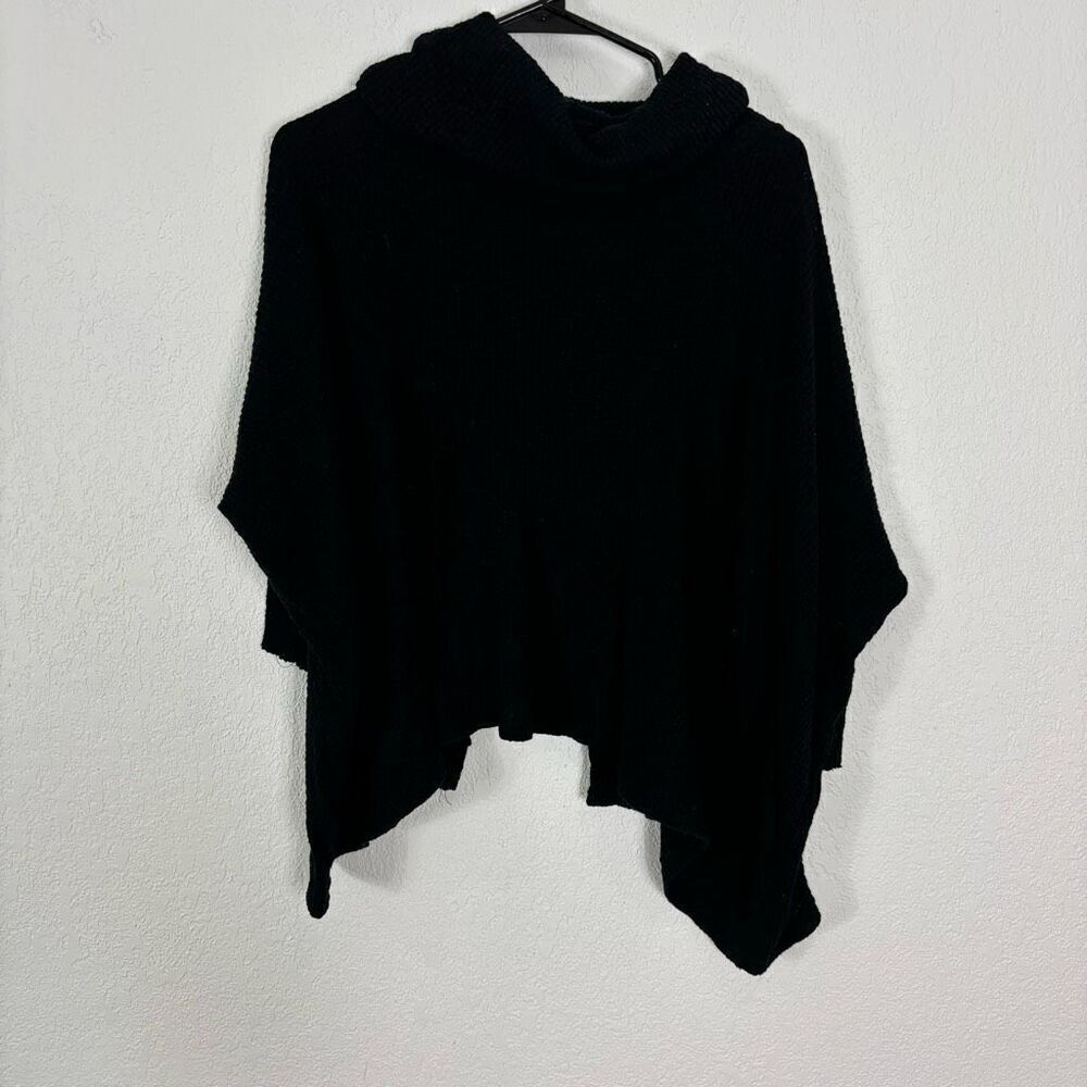 Free‎ People Beach Black Turtleneck Ribbed Pullover Sweater XS